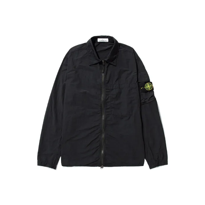 STONE ISLAND Jacket Men's Black-0