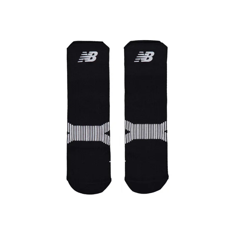 New Balance Mid Calf Socks Unisex 1 Pack Black-2