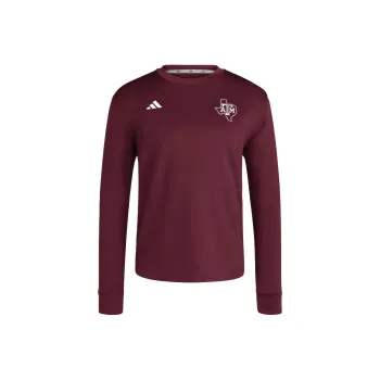 Adidas Free Shipping With AdiClub Texas A&M Dugout Crew Sweater