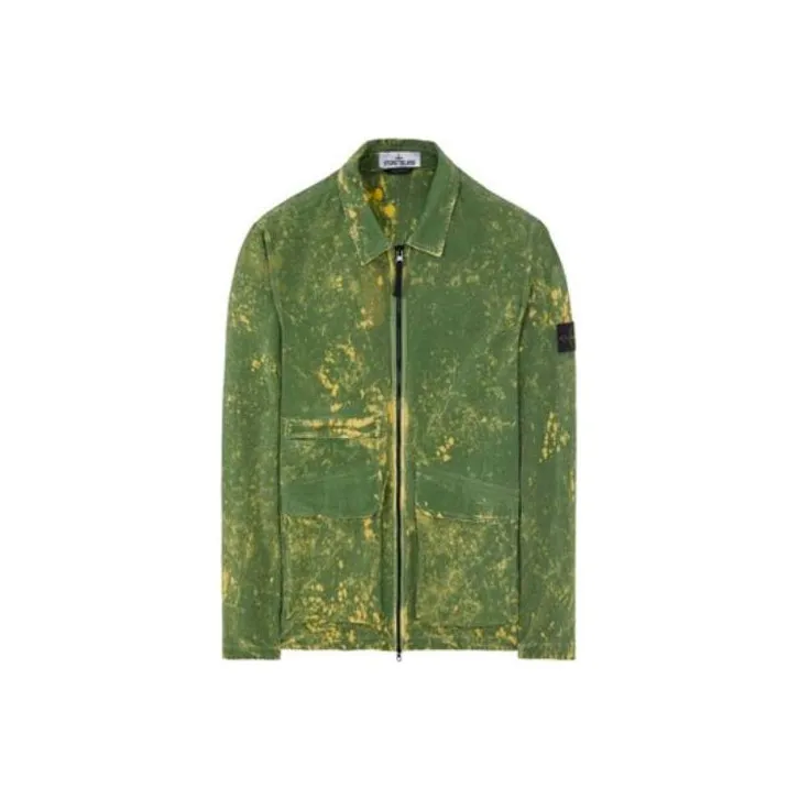 STONE ISLAND Jacket Men's Green-0