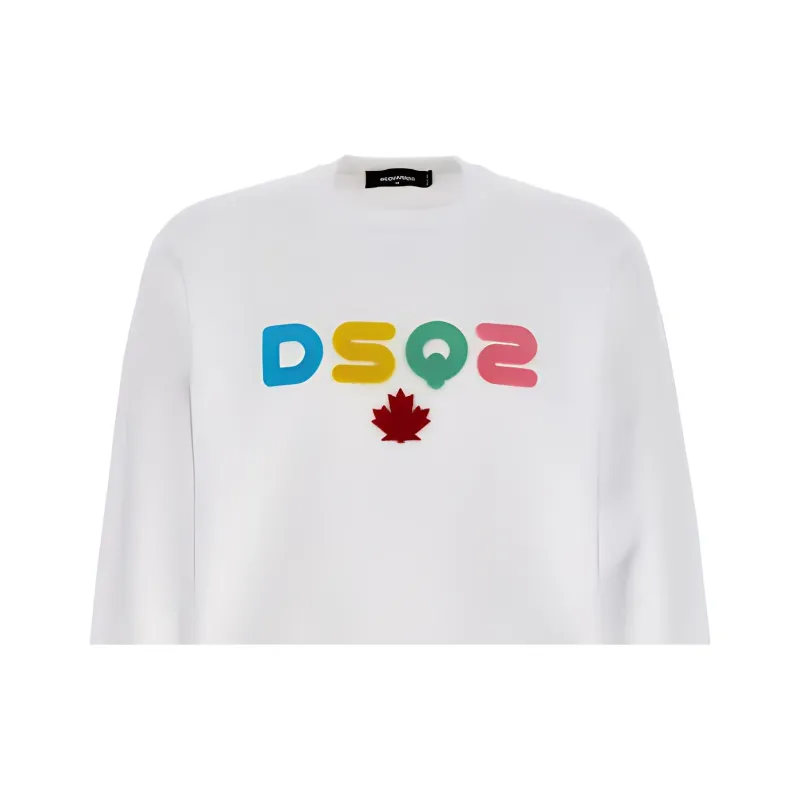Dsquared2 Logo Printed Crewneck Sweatshirt-2