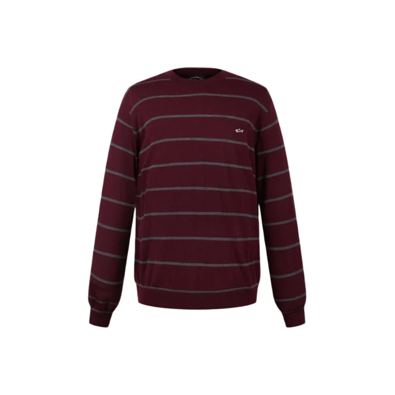 Paul & Shark Yachting Sweater Men's Dark Red-0