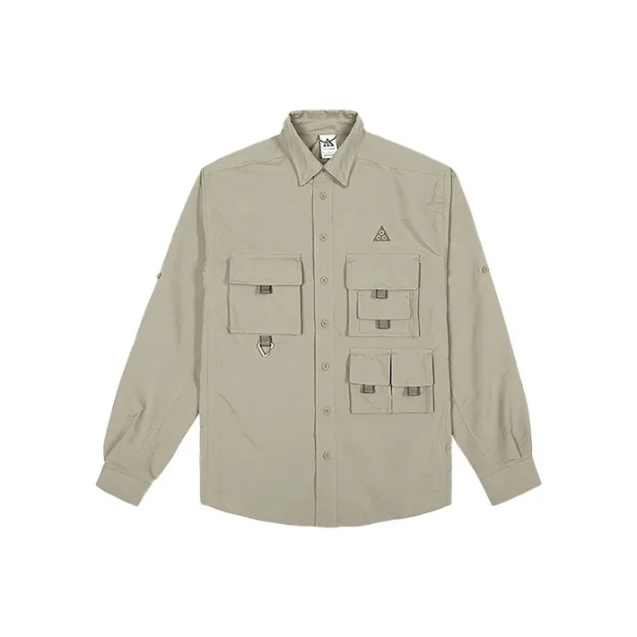 Nike Jackets Men Khaki-0