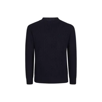Drumohr Cable knit Crew neck Jumper