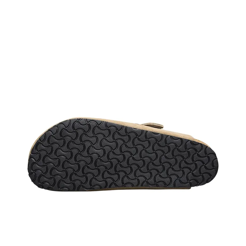 VAEL Rubber Sole Quiet Abrasion Resistant Closed Toe Slippers Unisex-9