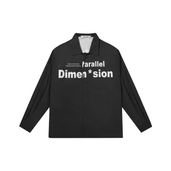 BLINDNOPLAN Loose Fit Jacket Unisex Black