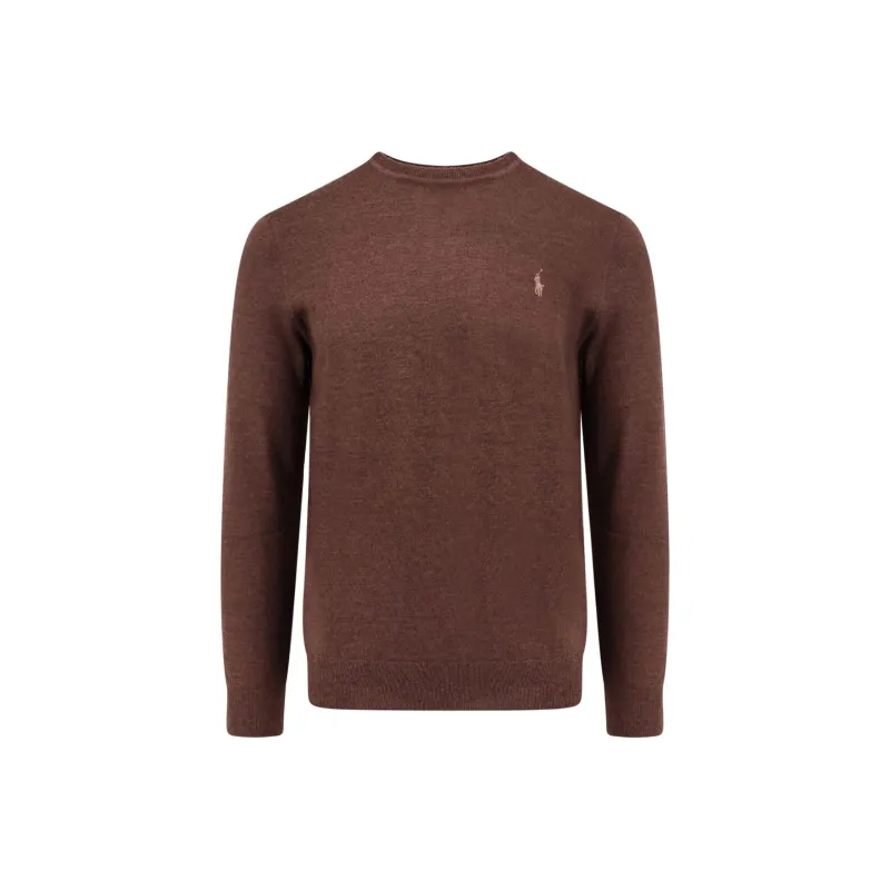 Polo Ralph Lauren Logo Embroidered Crewneck Jumper-0