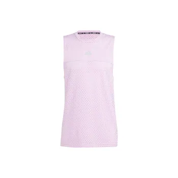 Adidas Tank Tops Men's Blessing Light Purple/half Fluorescent Blue