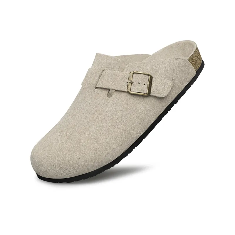 VAEL Rubber Sole Quiet Abrasion Resistant Closed Toe Slippers Unisex-13