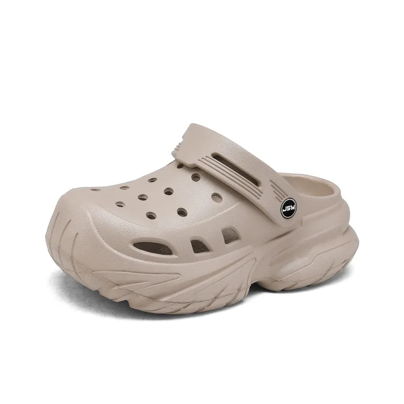JEANSWEST Minimalist Style Fashion Trend, Home Outdoor Casual And Versatile Clogs Men's-4