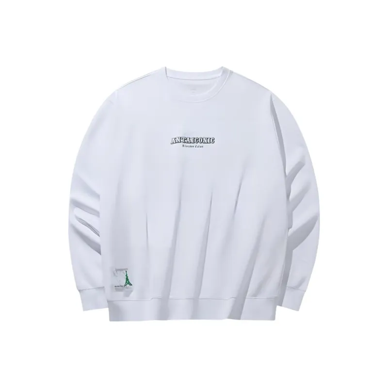Anta Sweatshirt Men's Snowflake White-0