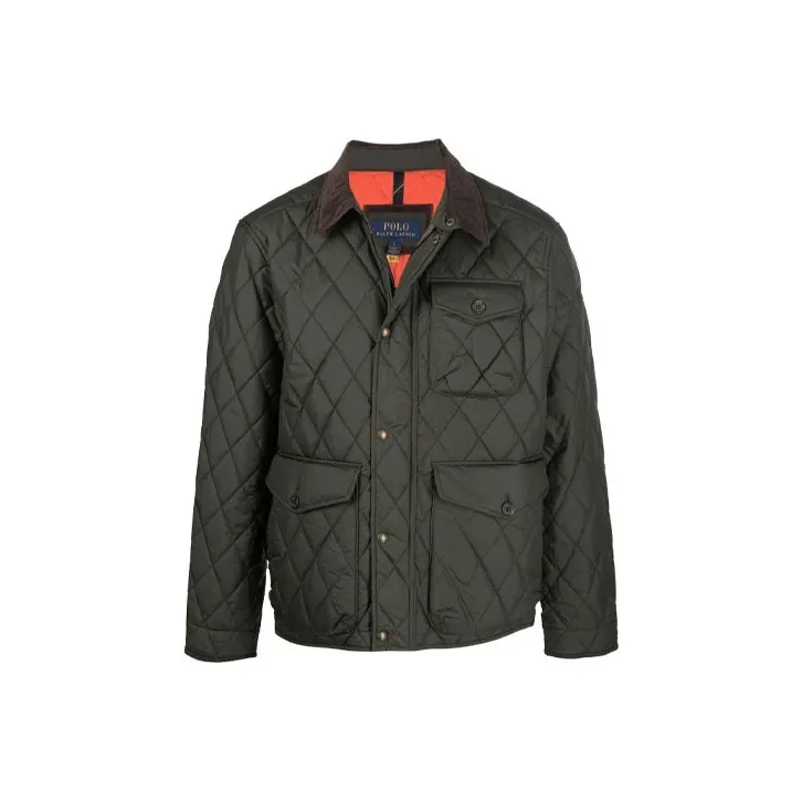 Polo Ralph Lauren Quilted Straight Hem Jacket-0