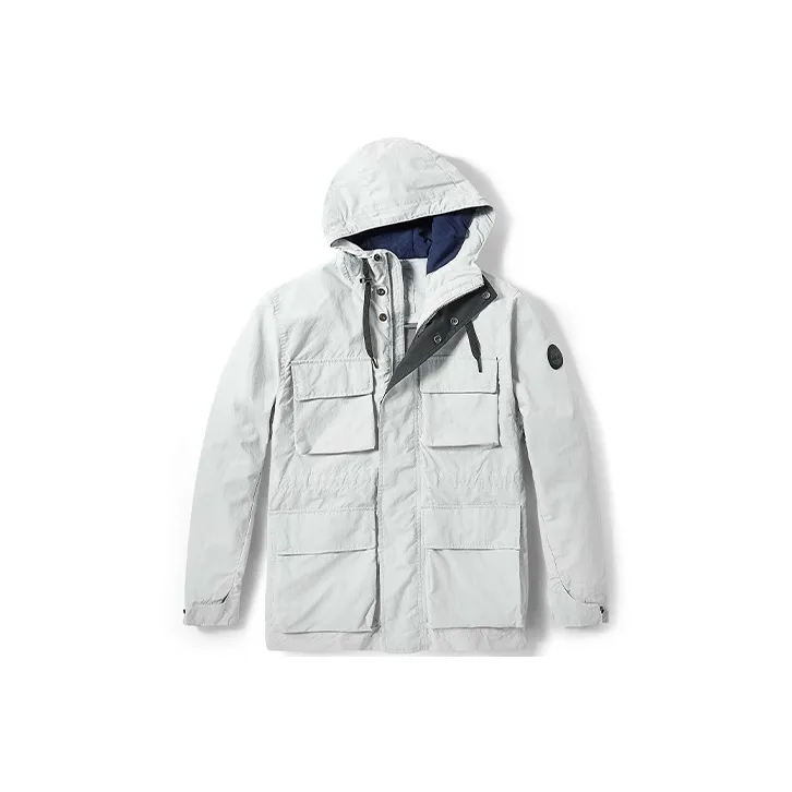 Timberland Jackets Coats Men's White-0