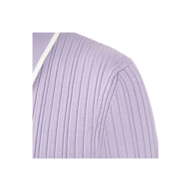 HUGO BOSS Short Sleeved Dresses Women's Purple-2