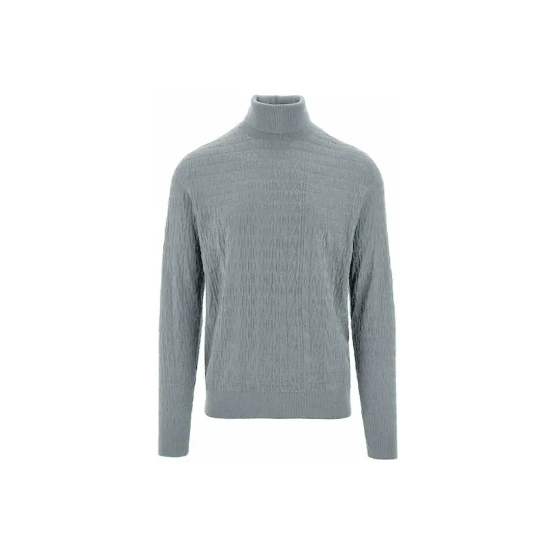 EMPORIO ARMANI FW24 Sweater Men's Light Gray-0