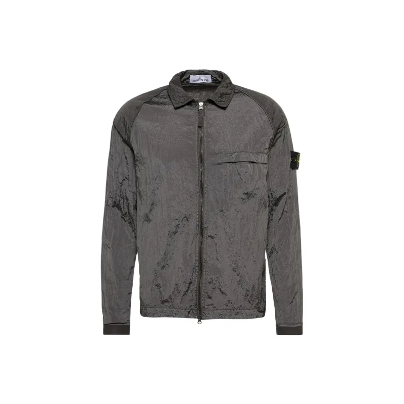STONE ISLAND STONE ISLAND SS23 Nylon Meta Jackets Men Charcoal Black-0