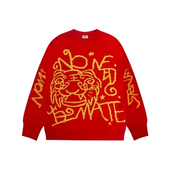 NOMT Sweaters Unisex Red
