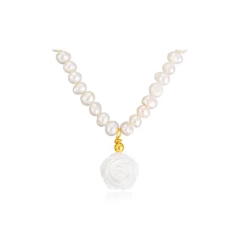 Taste The Color Pearl Necklaces Women's