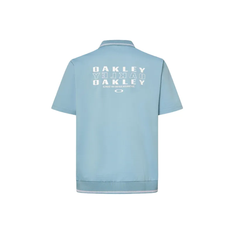 Oakley Polo Shirt Men's Ice Blue-1