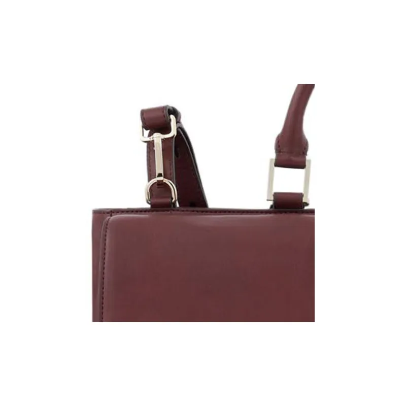 PIQUADRO Leather Briefcase, Shoulder Bag, Crossbody Bag, Handbag Regular Women's Red-1