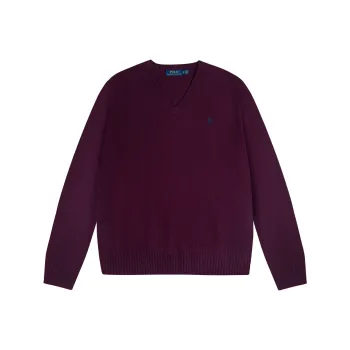 Polo Ralph Lauren FW23 Sweater Men's Burgundy