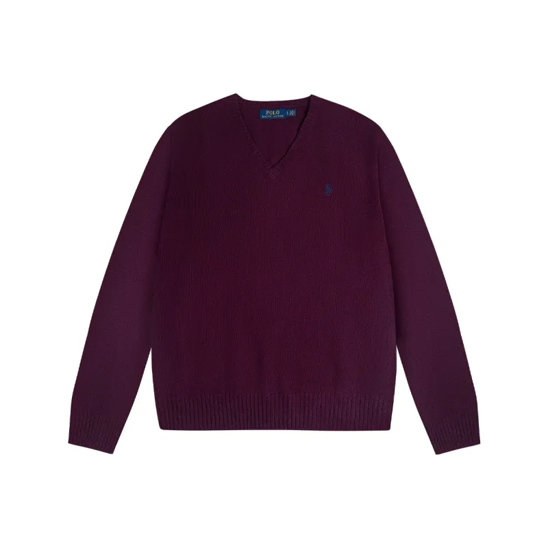 Polo Ralph Lauren FW23 Sweater Men's Burgundy-0