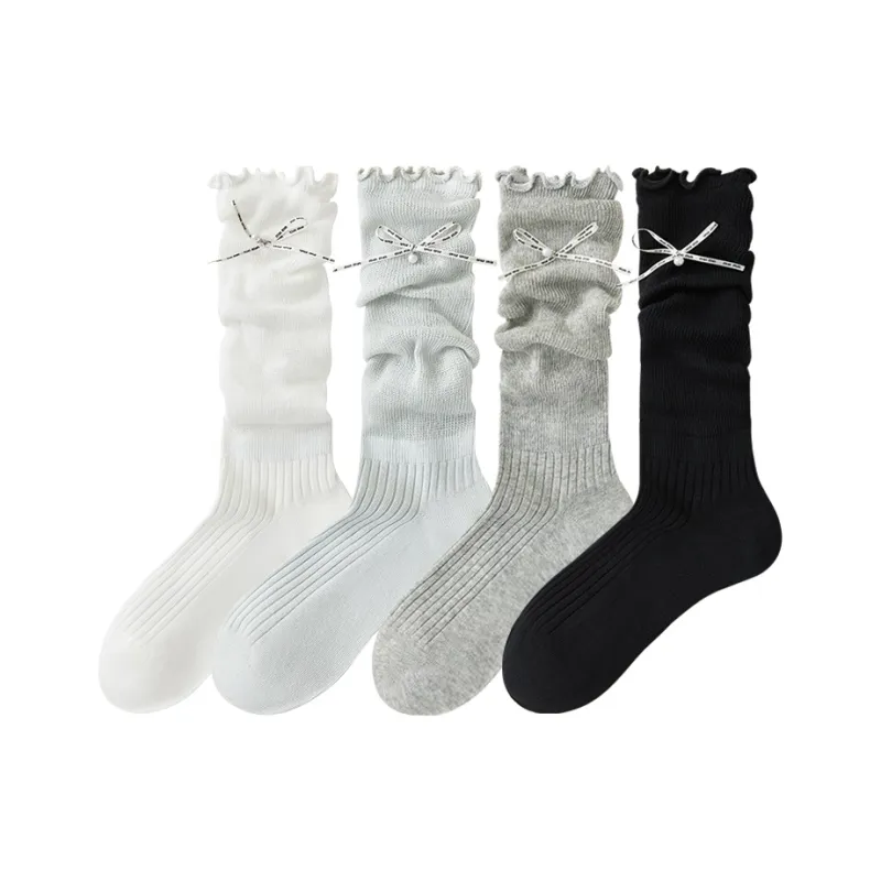 Temooues Mid Calf Socks Women's Combo Set-13