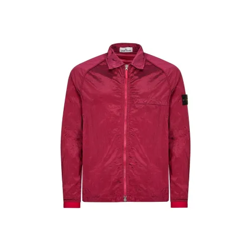 STONE ISLAND SS22 Jacket Men's Red