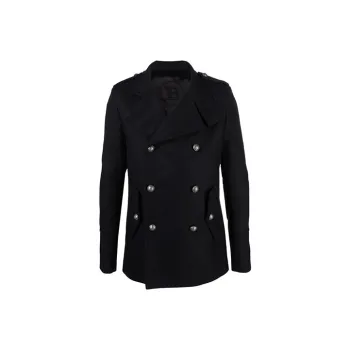 BALMAIN Jackets Men Navy Blue