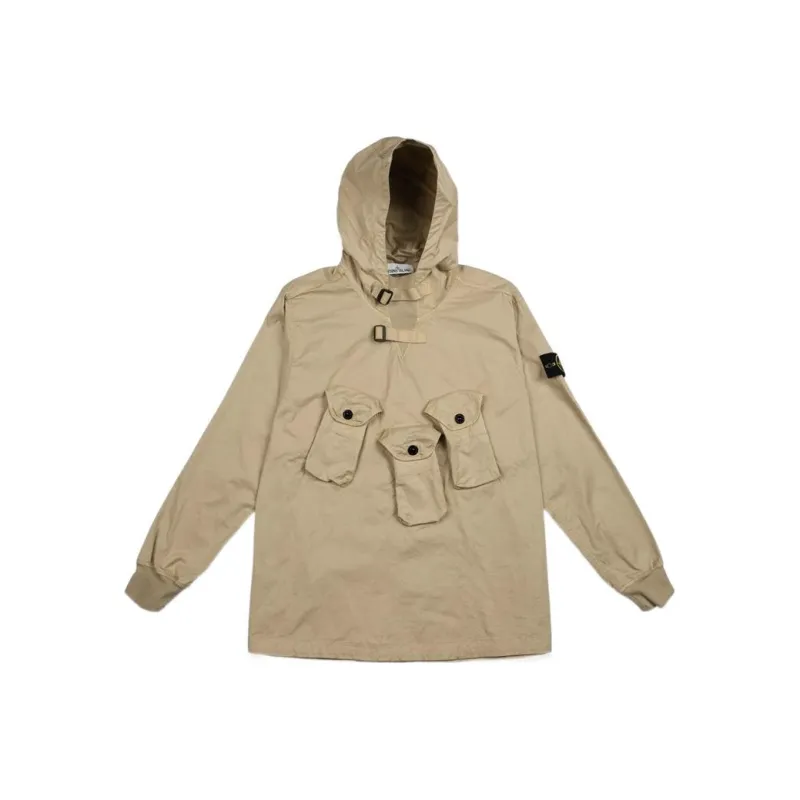 STONE ISLAND Jacket Men's Beige-0
