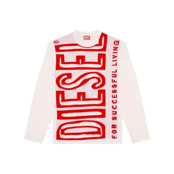 DIESEL K Floyd Logo Peel Off Jumper