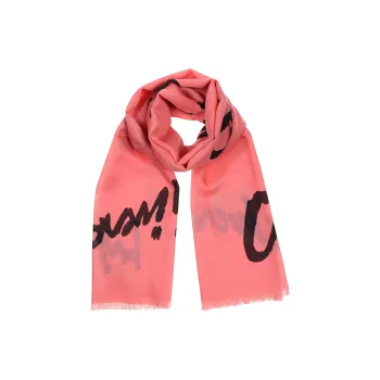 Givenchy Knit Scarves Unisex Red