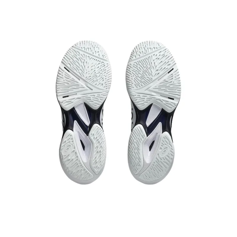 A.P.C x Asics Solution Speed FF 3 Anti Slip Wear Resistant Low Top Tennis Shoes Women's White Blue-4