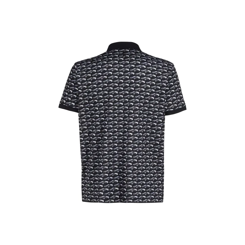 Ferrari print Polo Shirt-1