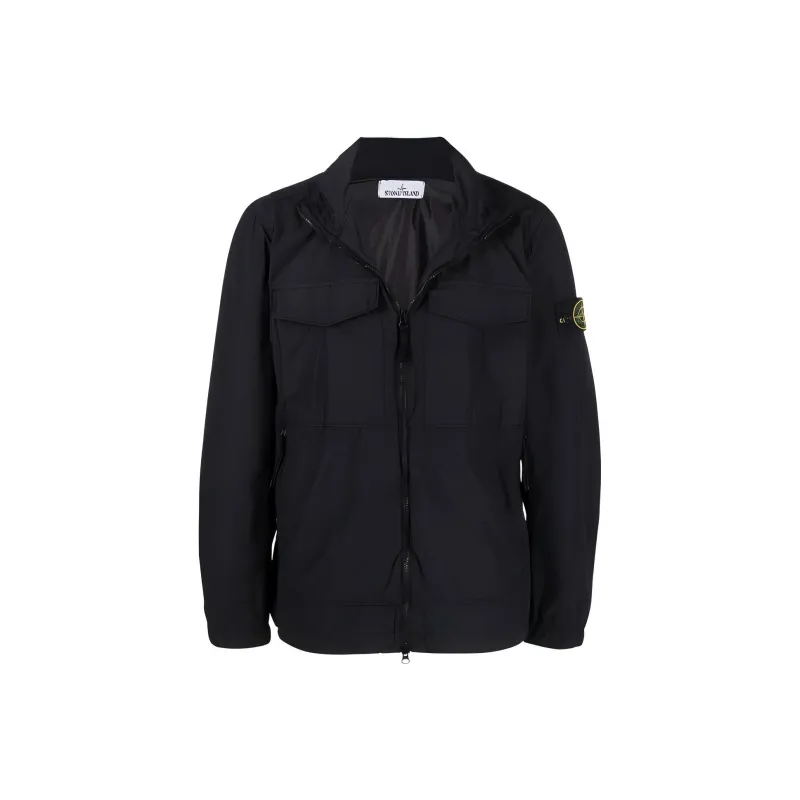 STONE ISLAND Jackets Men Black-0