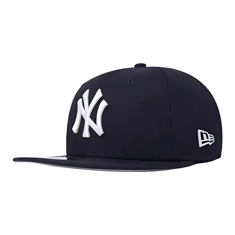 New Era Polyester Baseball Caps Unisex Navy Blue-0