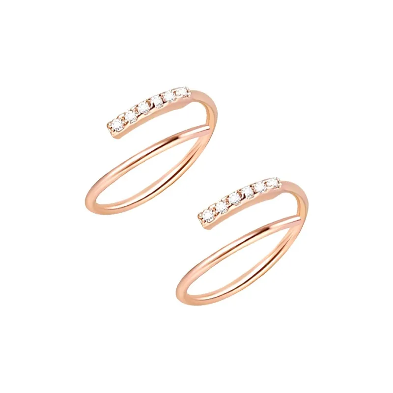 KEMLAIDA 999 Fine Silver Earrings Women's-1
