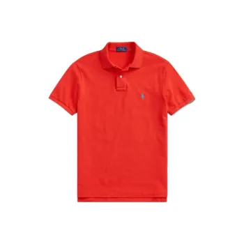 Polo Ralph Lauren SS24 Polo Shirt Men's Rose Red