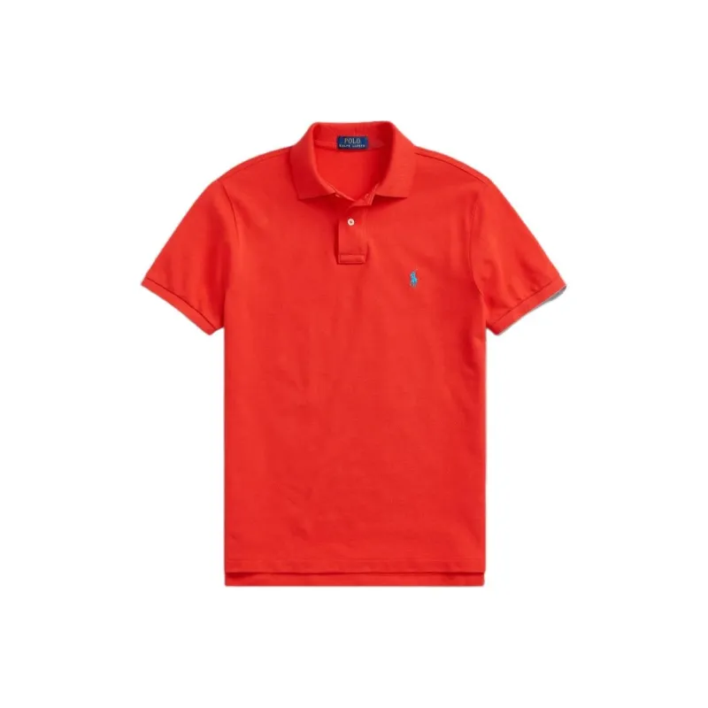 Polo Ralph Lauren SS24 Polo Shirt Men's Rose Red-0