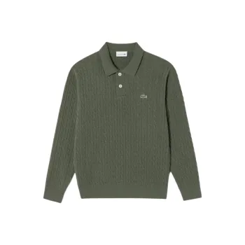 LACOSTE Sweater Men's Khaki Green