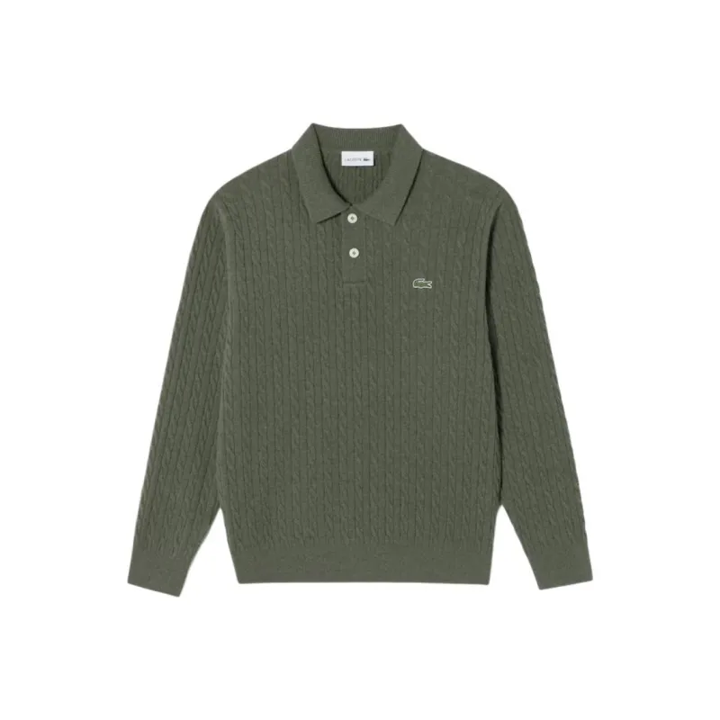 LACOSTE Sweater Men's Khaki Green-0