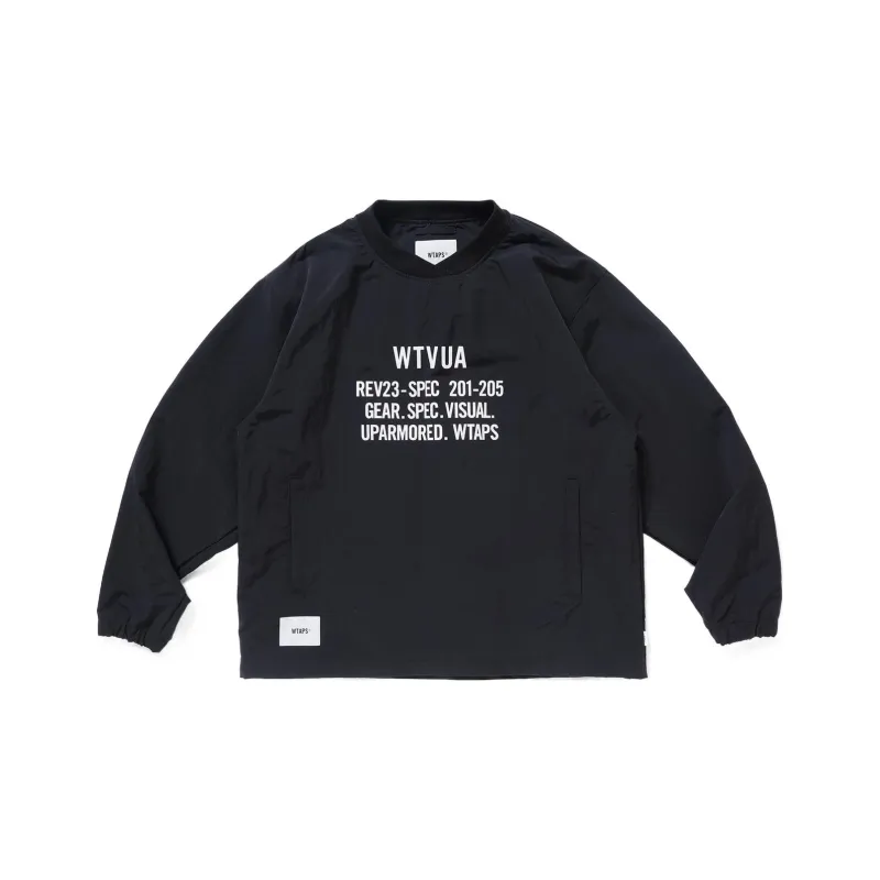 WTAPS Text print Long sleeve Sweatshirt-8