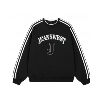 JEANSWEST Sweatshirt Unisex Black
