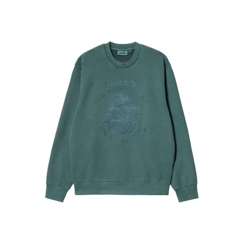 Carhartt WIP Embroidered logo Cotton Jumper-0