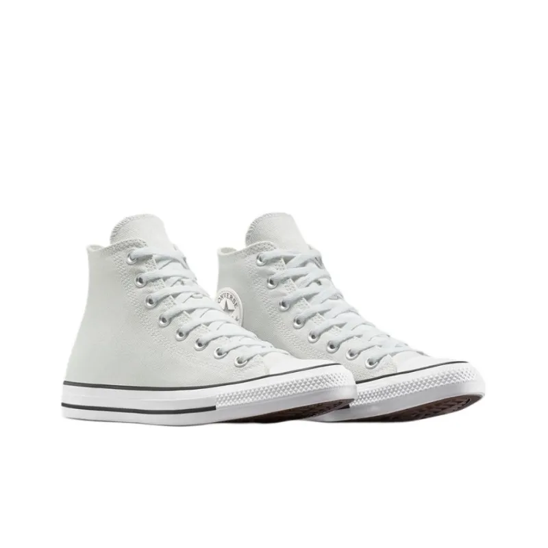 Converse All Star Anti Slip Wear Resistant High Top Canvas Shoes Unisex Gray-2