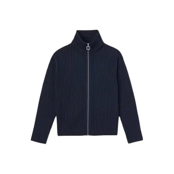 Sandro Ribbed-knit Cardigan