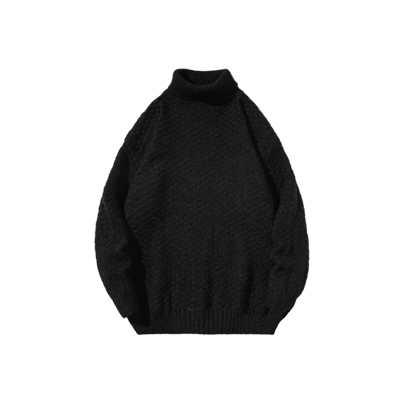 ZMOH Turtleneck Pullover Unisex Couple's-10