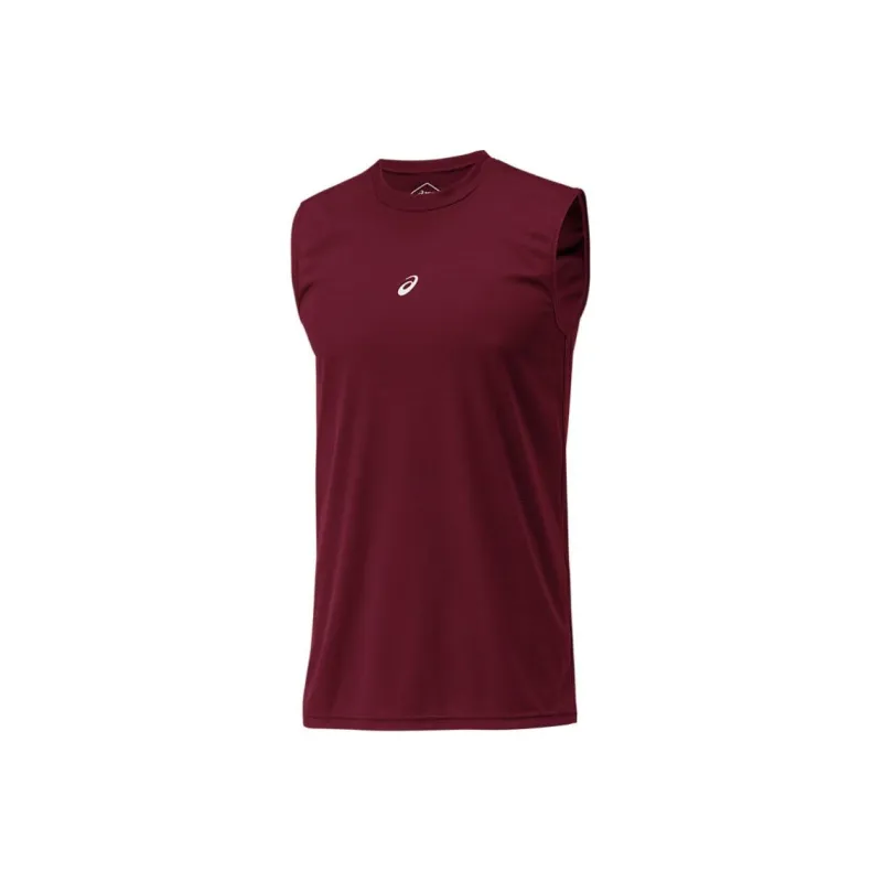Asics Tank Tops Men's British Red-0