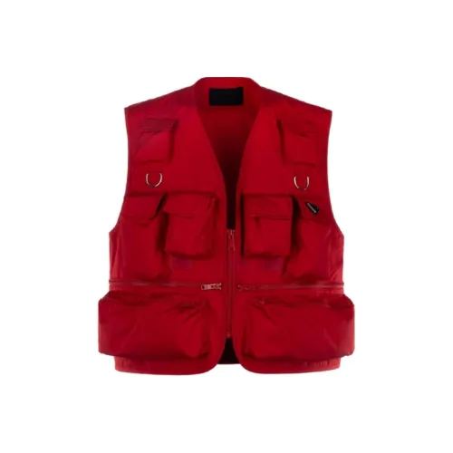 PRADA Tank Tops Men Red