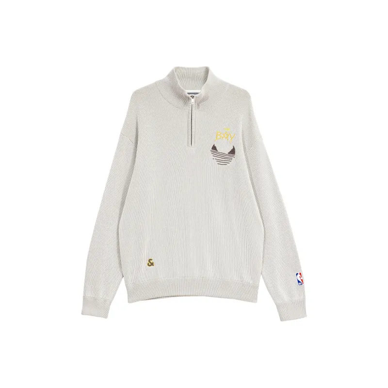 JACK JONES· x NBA Long Sleeved Knitwear Men's Milk White-1
